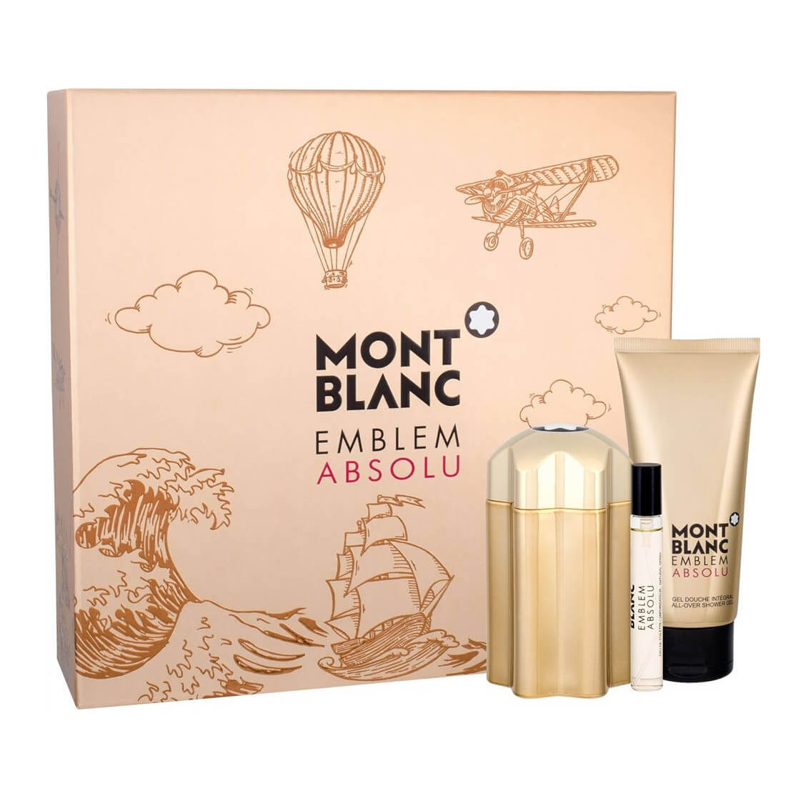 Mont Blanc Emblem Absolu Perfume Gift Set For Men