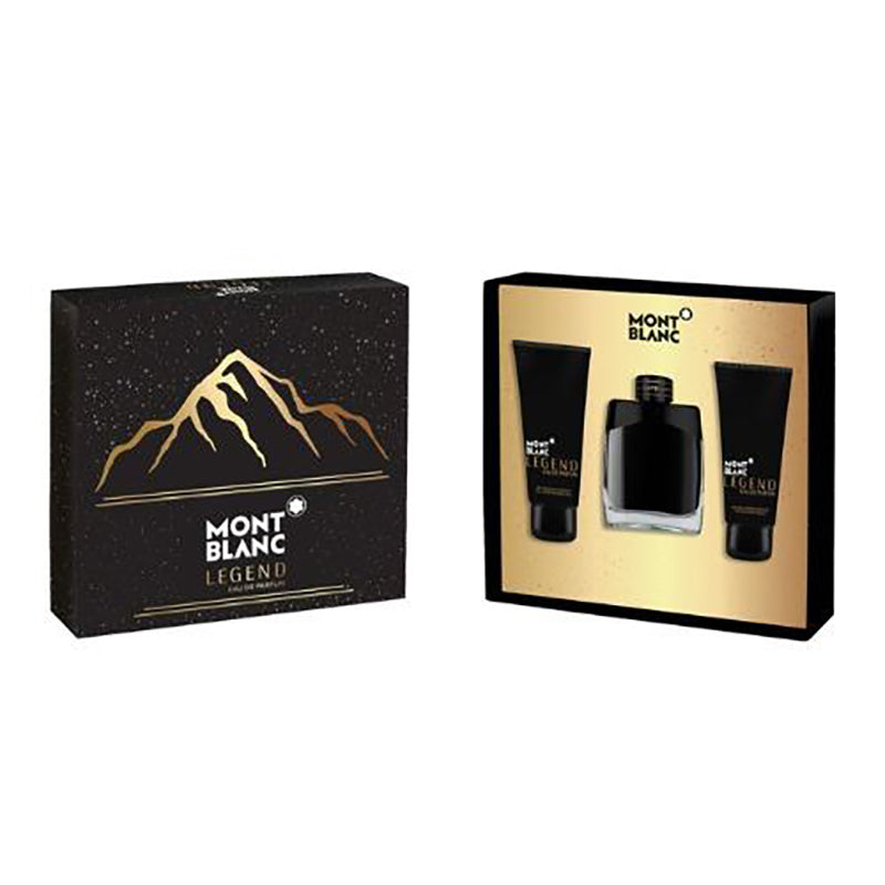 Mont Blanc Legend Eau De Parfum Gift Set For Men 100ml