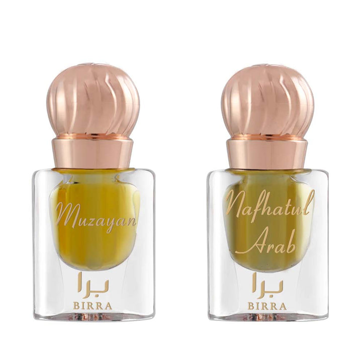 Muzayan &amp; Nafhatul Arab Pack Of 2 Attar By Birra