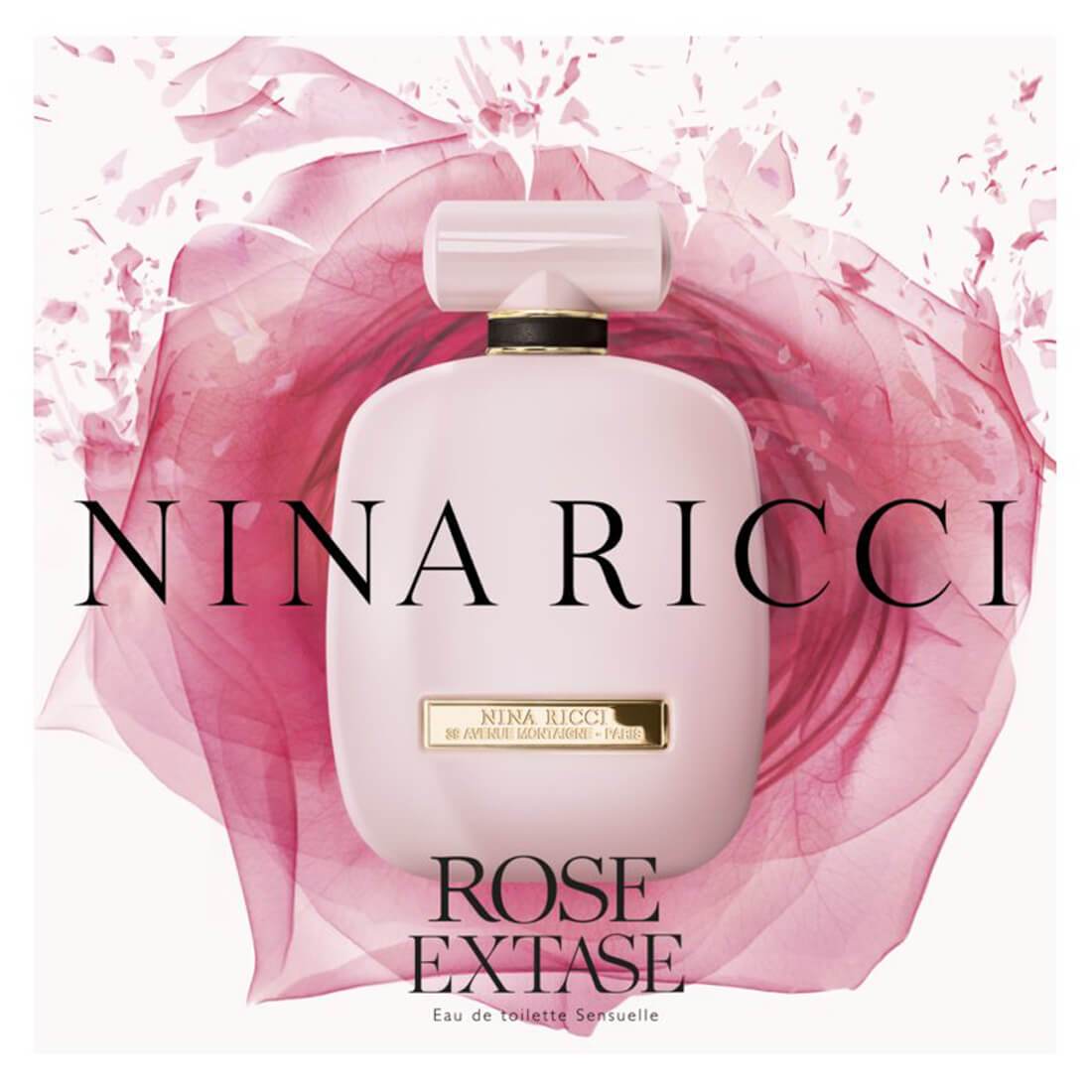 Nina Ricci Rose Extase Eau De Toilette For Women - 80ml
