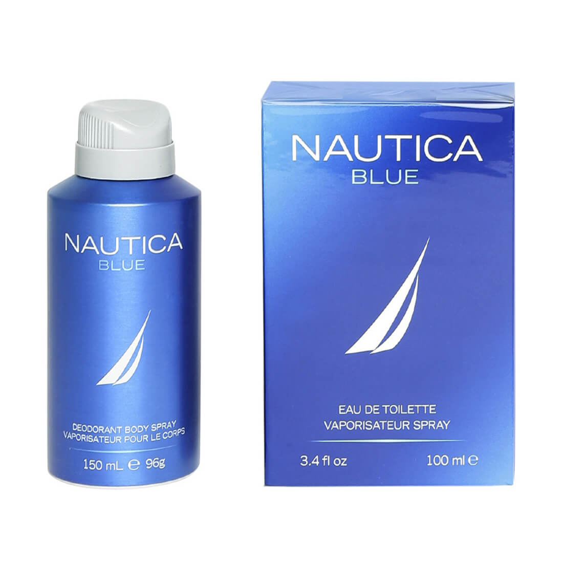 Nautica Blue Gift Set Eau De Toilette 100ml + Deodrant 150ml