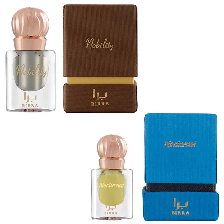 Nobility &amp; Nocturnal Pack Of 2 Attar By Birra