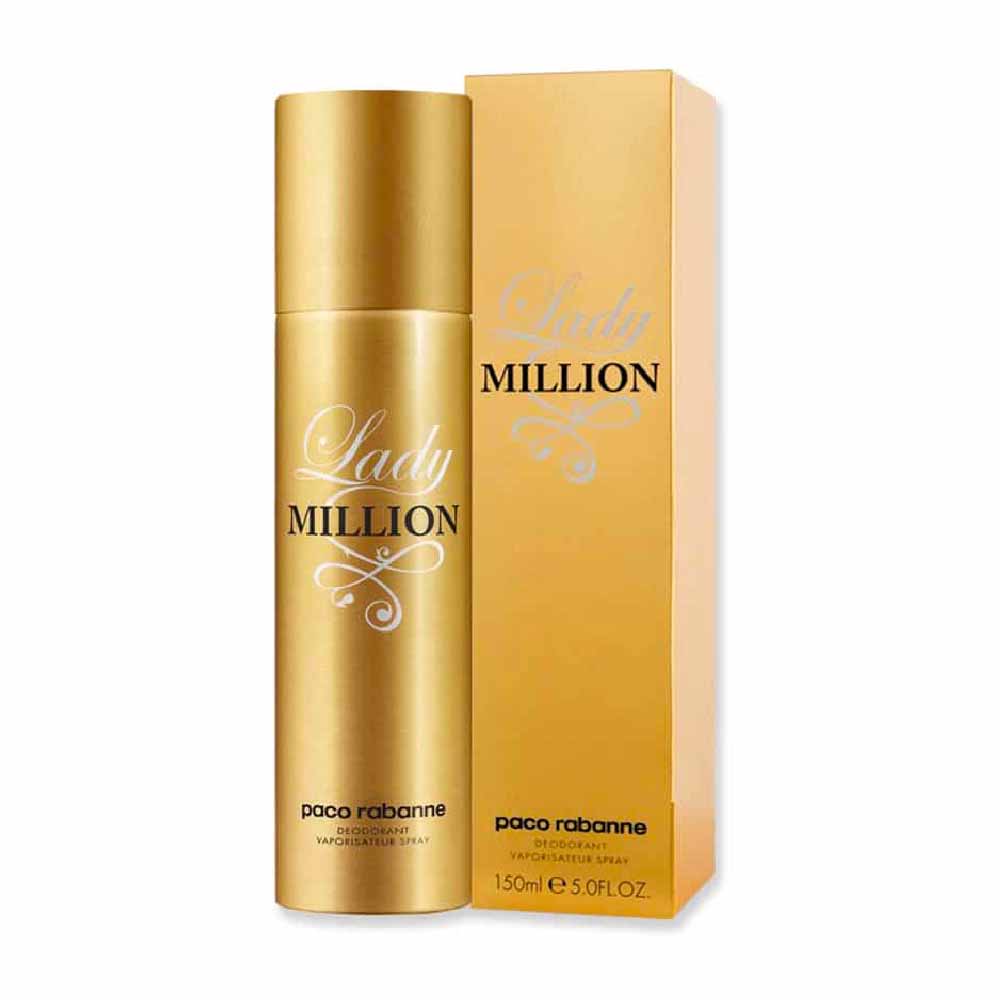 Paco Rabanne Lady Million Eau de Parfum Deodorant 150ml
