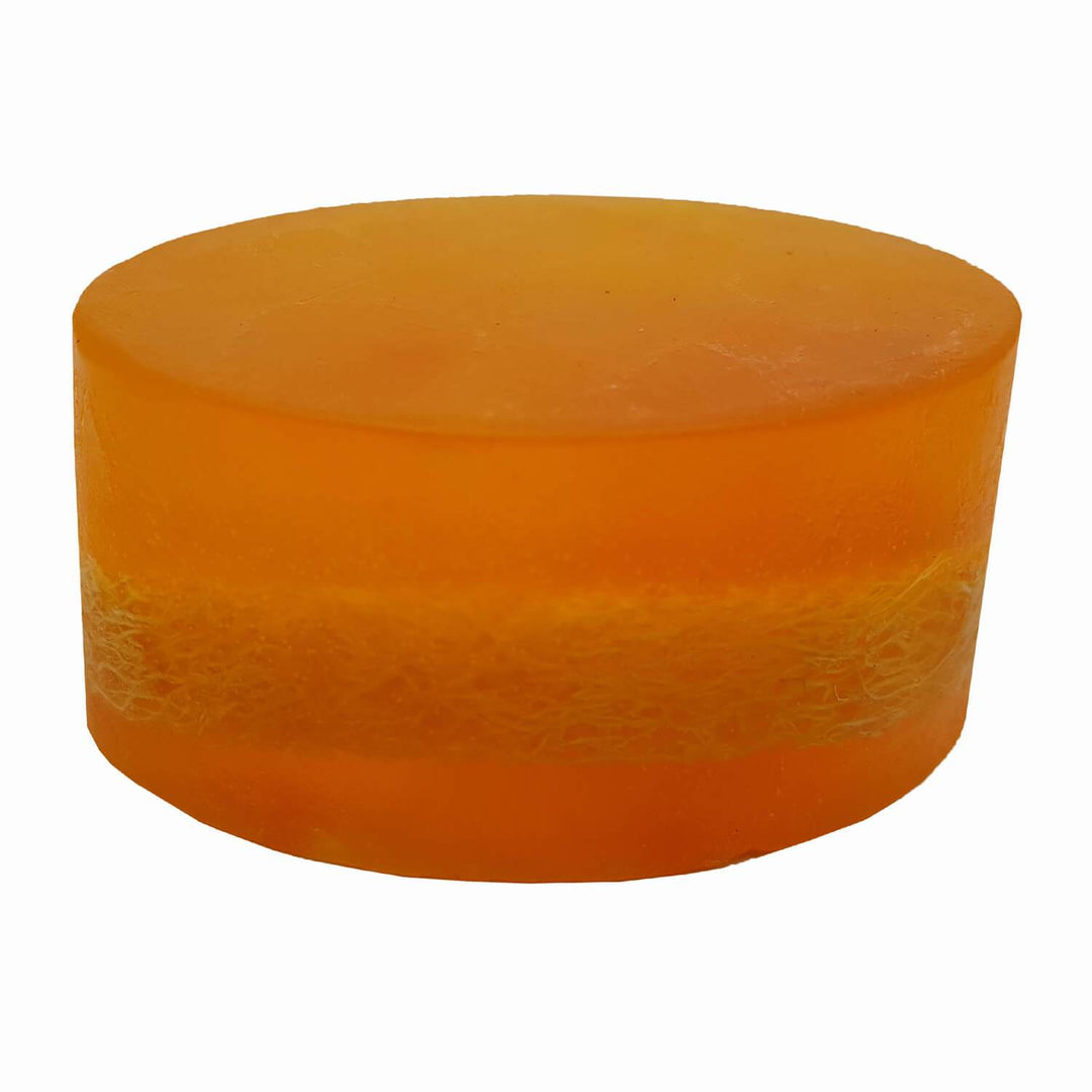 Organic Peach Loofah Soap