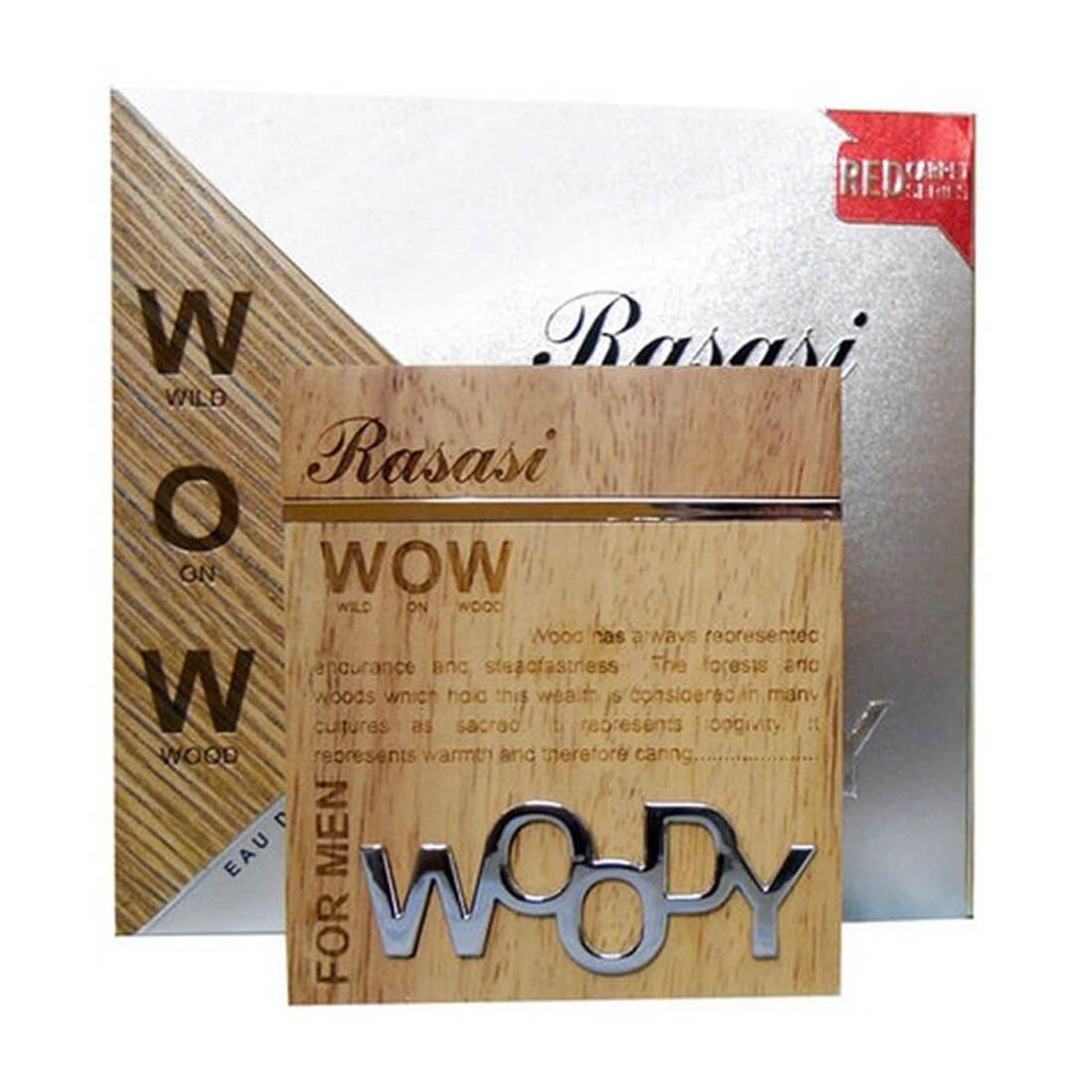 Rasasi WOW Woody For Men Eau De Perfume 60ml –1