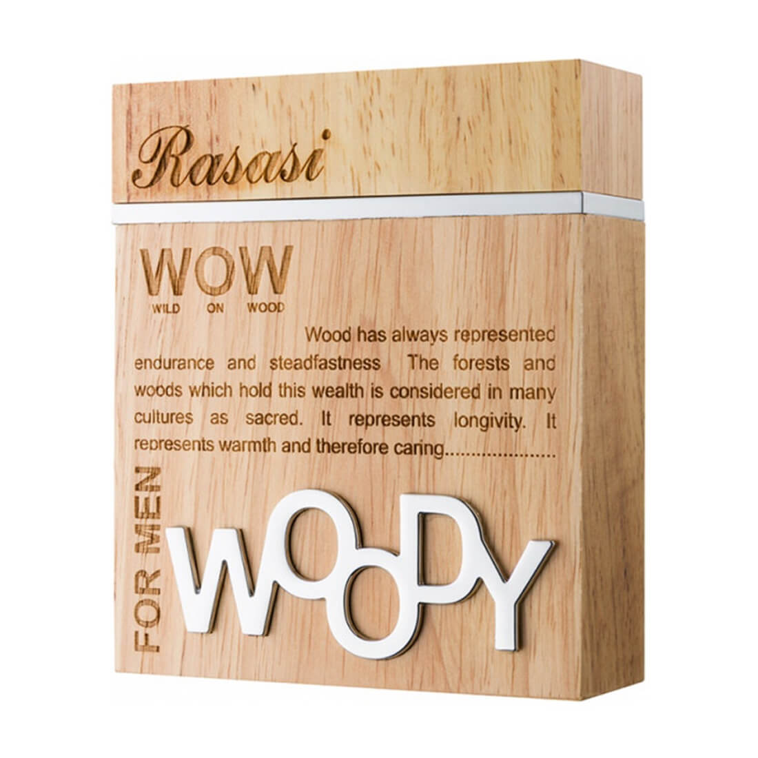 Rasasi WOW Woody For Men Eau De Perfume - 60ml