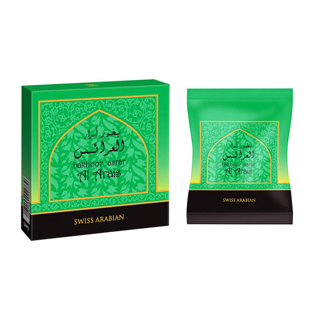 Swiss Arabian Asrar, Sahret, Bakhoor Mukhalat &amp; Oud Bakhoor Paste Pack of 4 - 40g