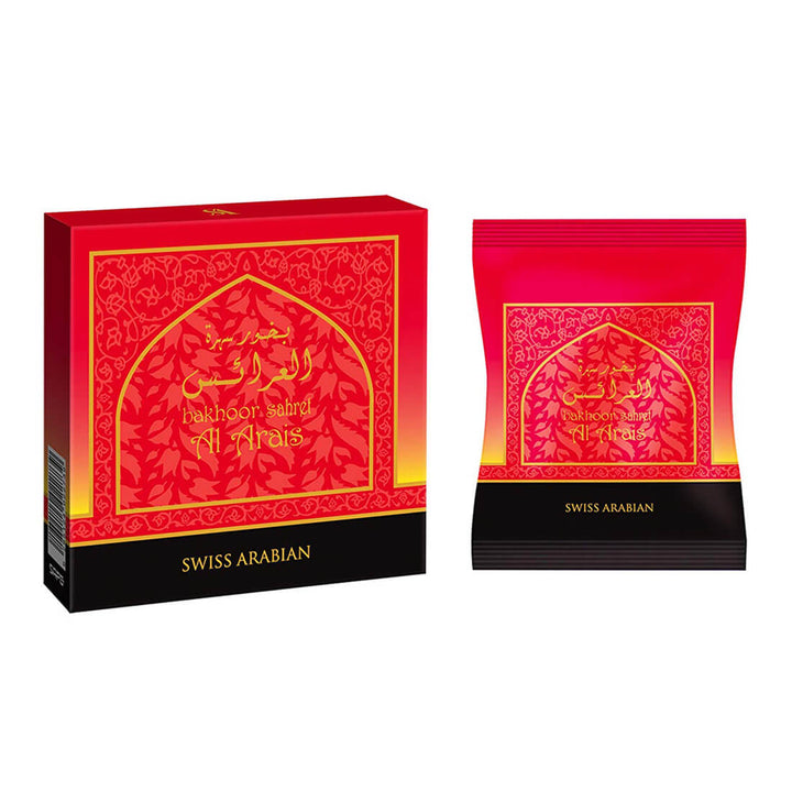 Swiss Arabian Asrar, Sahret, Bakhoor Mukhalat &amp; Oud Bakhoor Paste Pack of 4 - 40g
