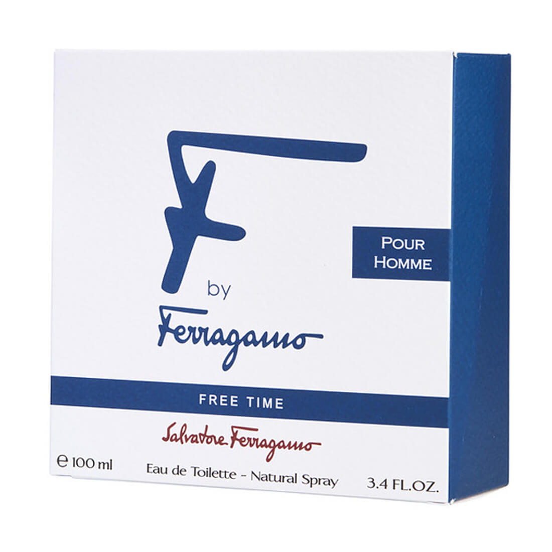 Salvatore Ferragamo F by Ferragamo Free Time Eau De Toilette For Men 100ml