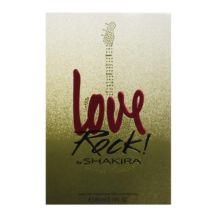 Shakira Love Rock Eau De Toilette For Women - 80ml