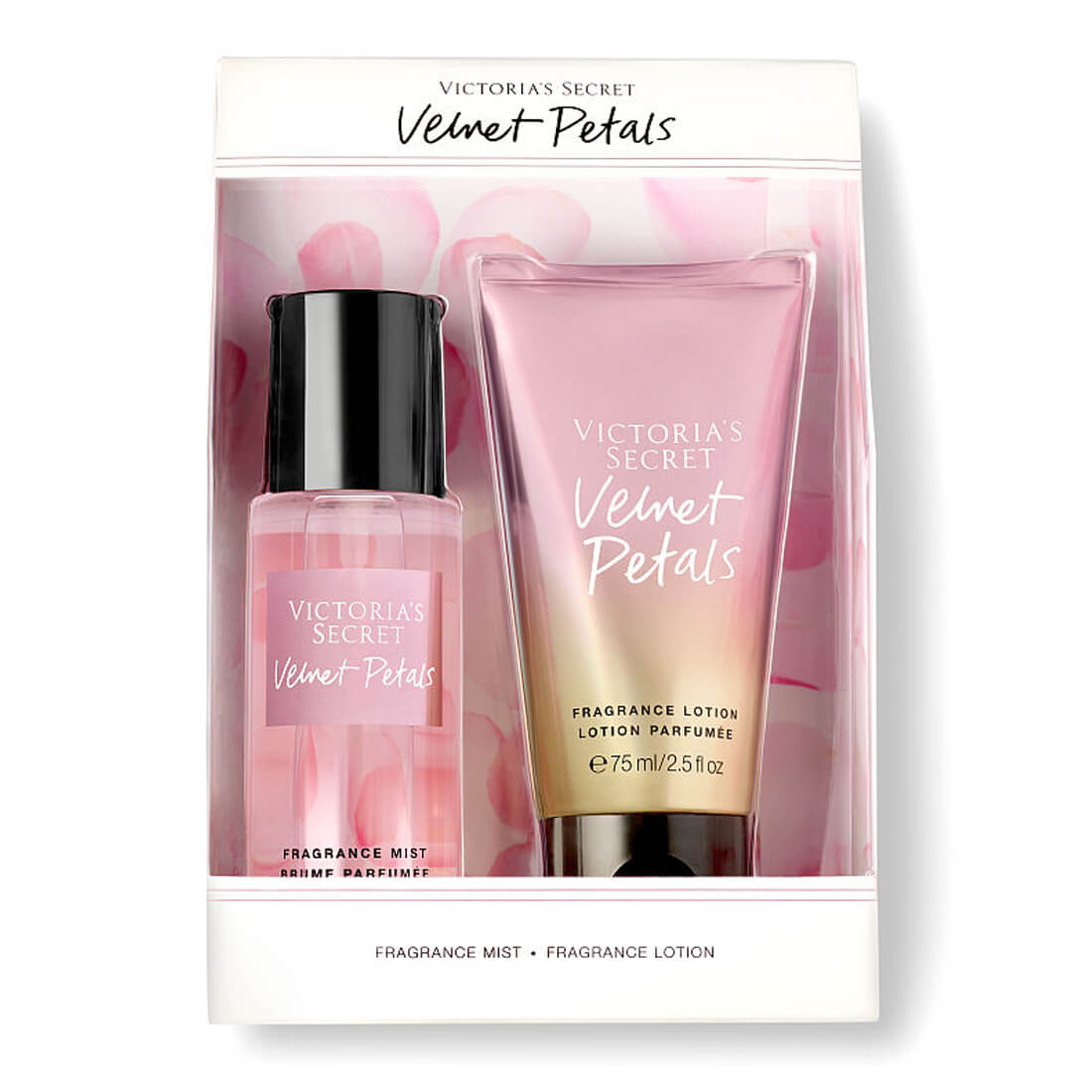 Victoria's Secret Velvet Petals Fragrance Gift Set Mist & Lotion