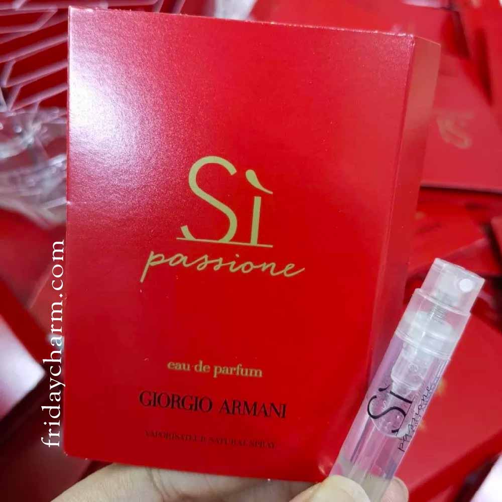 Giorgio Armani Si Passione Eau De Parfum Vial 1.2ml