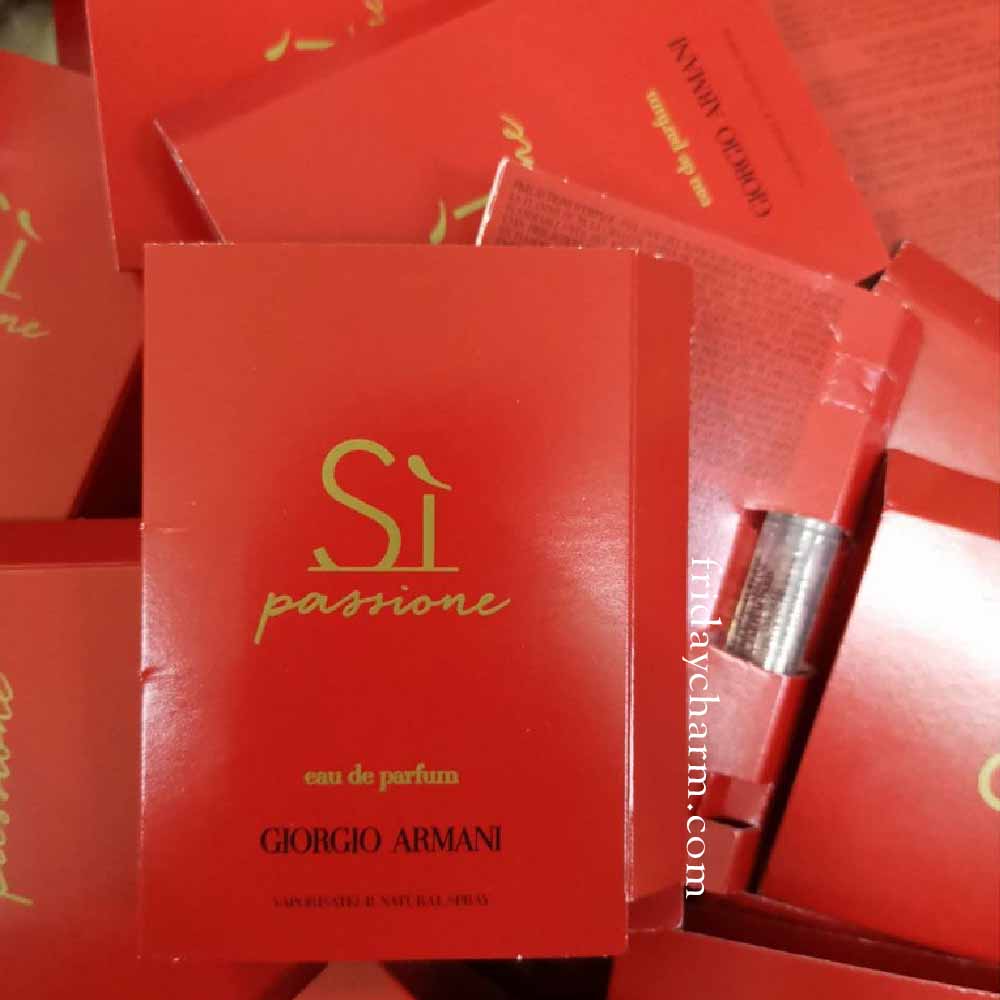 Giorgio Armani Si Passione Eau De Parfum Vial 1.2ml