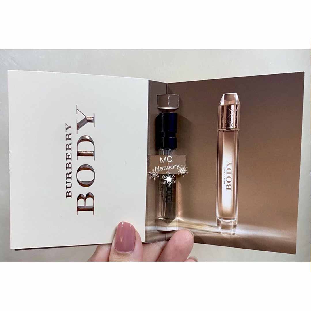 Burberry Body Eau De Parfum Vial 2ml Pack Of 2