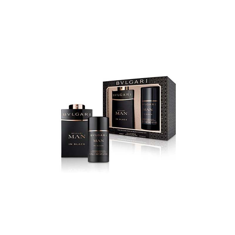 Bvlgari Man In Black Voyage Eau de Parfum 2 Pieces Gift Set