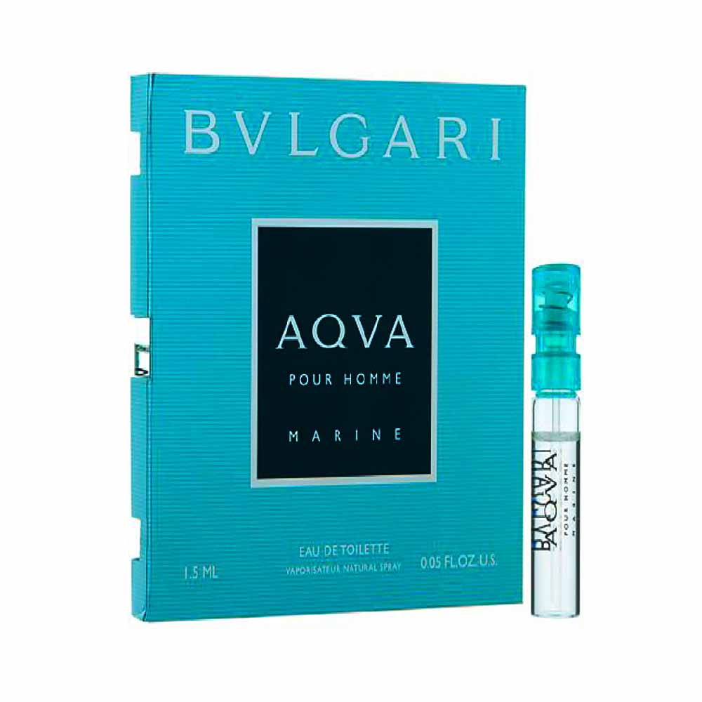 Bvlgari Aqva Marine Pour Homme Eau De Toilette Vial 1.5ml