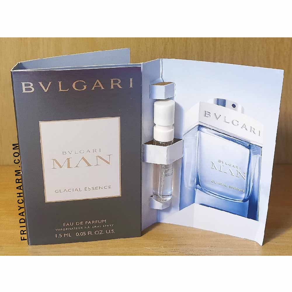 Bvlgari Man Glacial Essence Eau De Parfum Vial 1.5ml