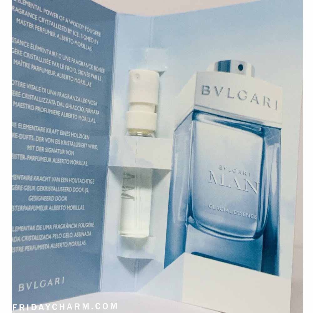 Bvlgari Man Glacial Essence Eau De Parfum Vial 1.5ml