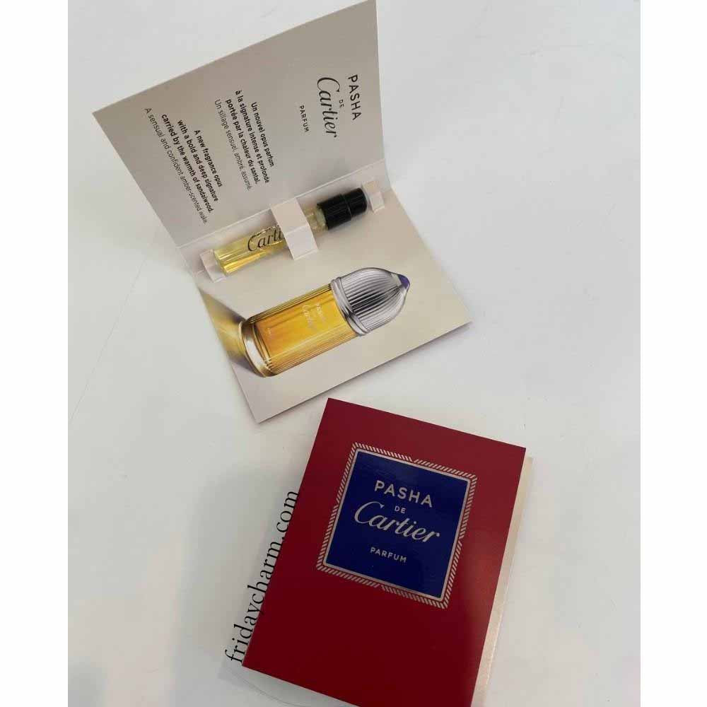 Cartier Pasha Parfum Vial 1.5ml