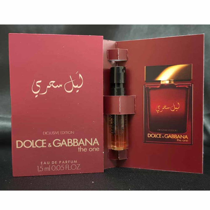 Dolce &amp; Gabbana The One Mysterious Night Eau De Parfum Exclusive Edition Vial 1.5ml