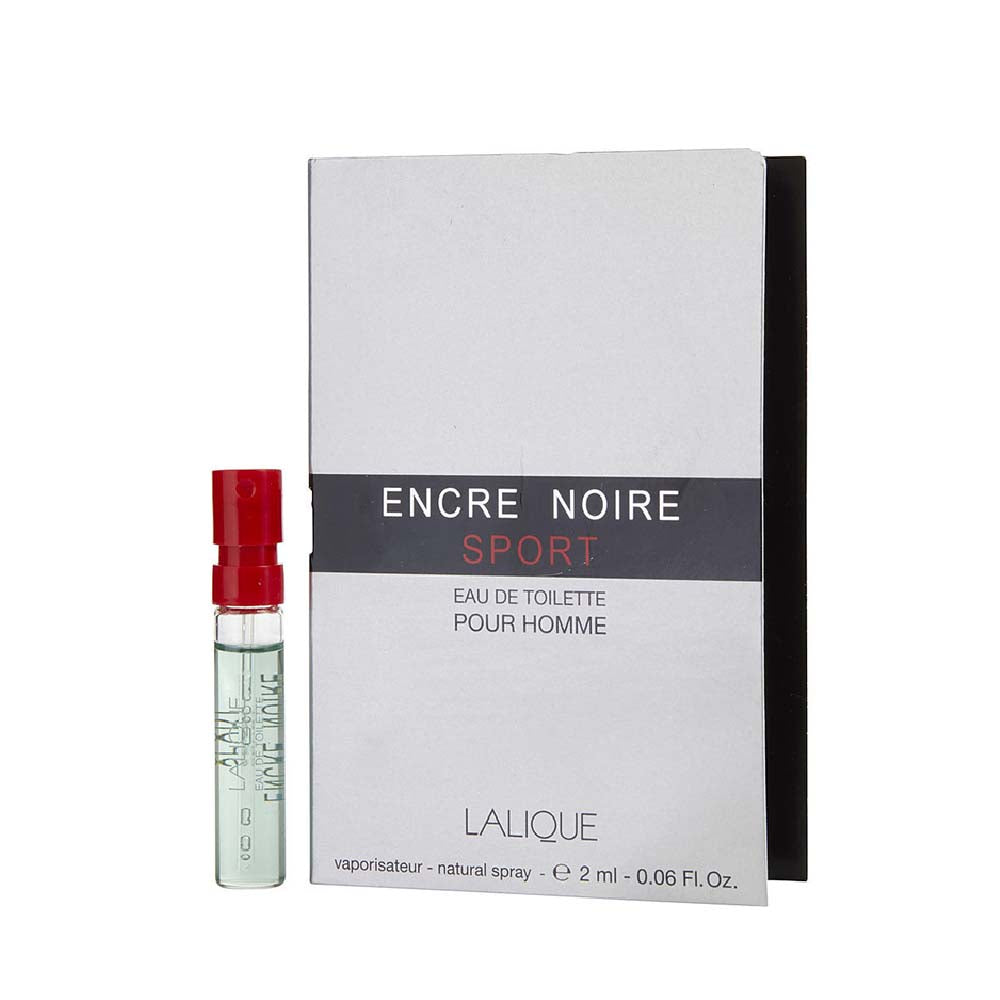 Lalique Encre Noire Sport Eau De Toilette Pour Homme Vial 2ml Pack of 2