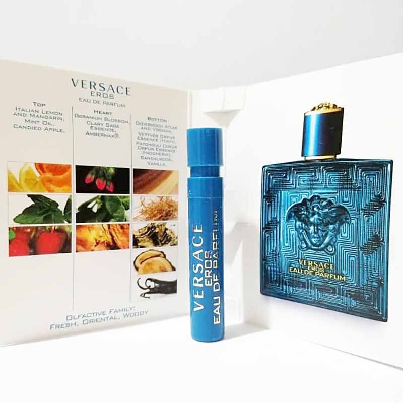 Versace Eros Eau De Parfum 1 ml vial for men Pack of 1