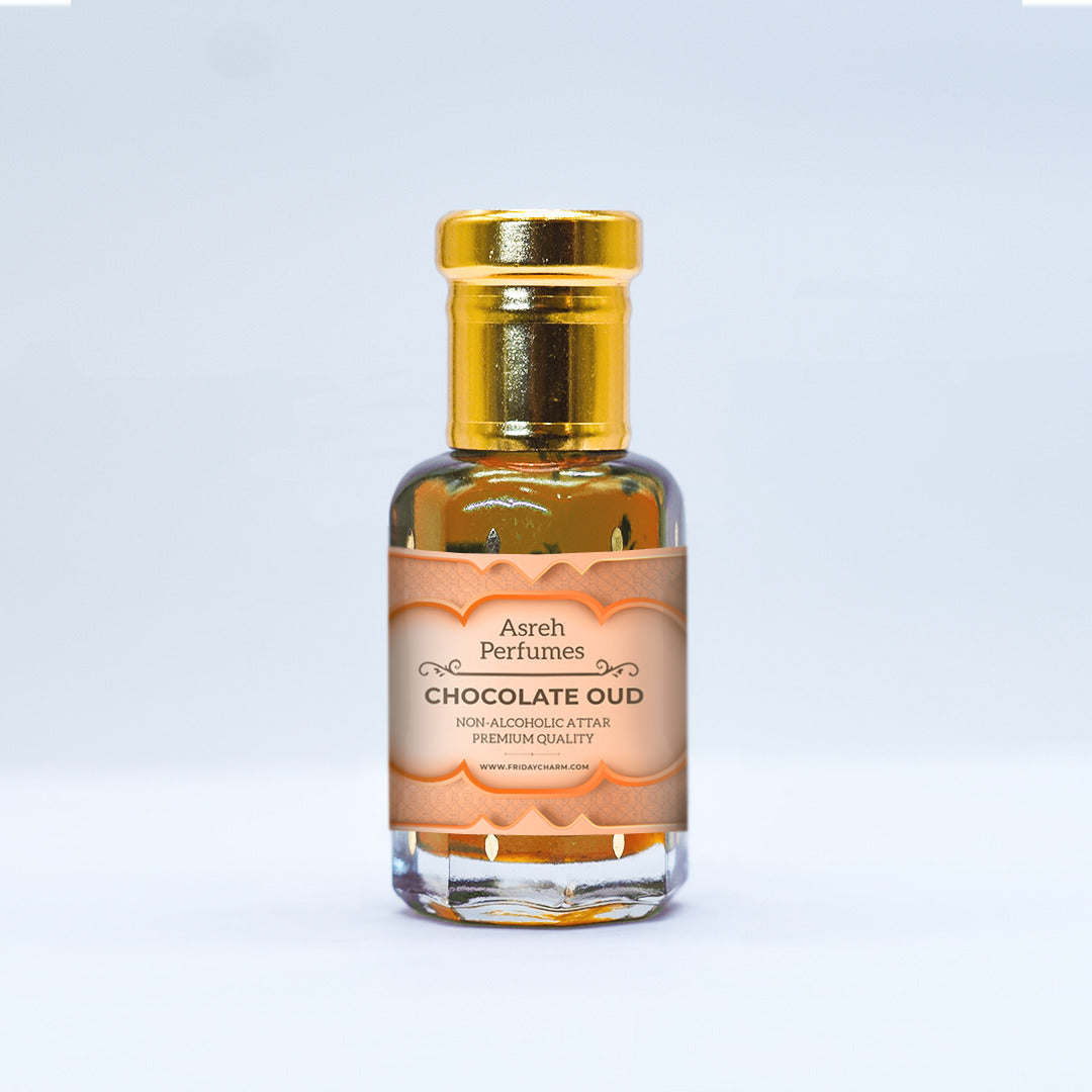 Honey Oud, Chocolate Oud &amp; Red Oud 12ml Each, Pack of 3 - Asreh Premium Quality Attar