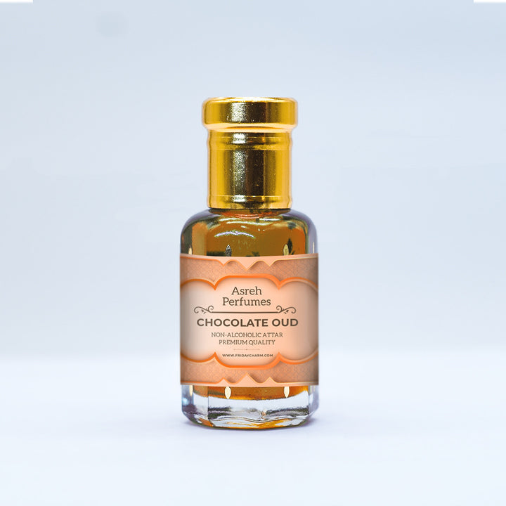 Honey Oud, Chocolate Oud &amp; Red Oud 12ml Each, Pack of 3 - Asreh Premium Quality Attar