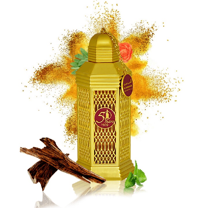 Al Haramain Golden Oud Spray For Unisex - 100ml