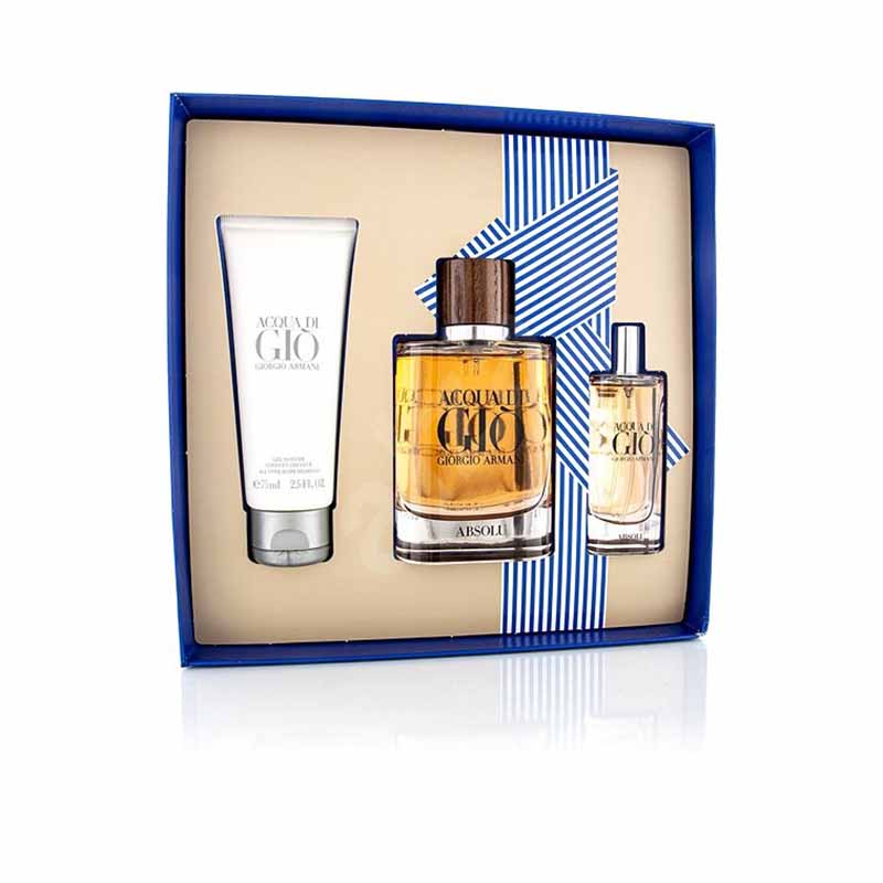 Giorgio Armani Acqua Di Gio Absolu Gift Set For Men EDT