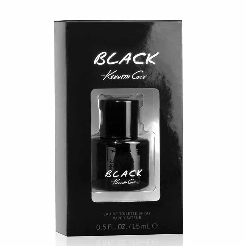 Kenneth Cole Black Eau De Toilette Miniature For Men - 15ml