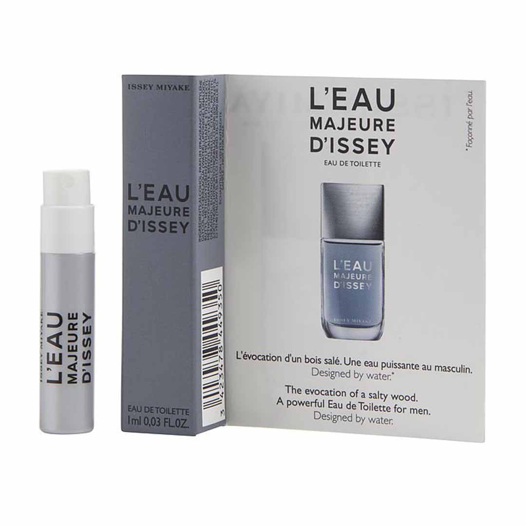 Issey Miyake L'Eau Majeure d'Issey edt vial 1ml for men pack of 2