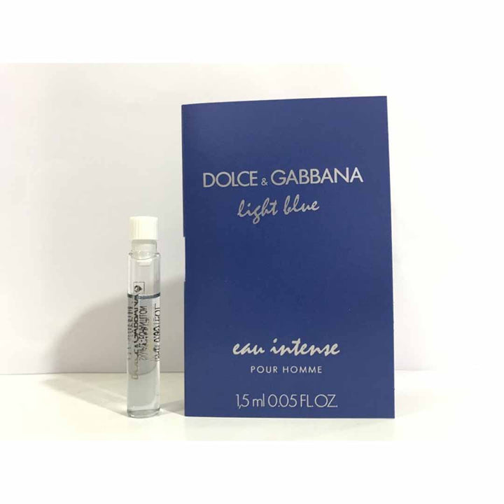 Dolce &amp; Gabbana Light Blue Intense 1.5ml Vial pack of 2