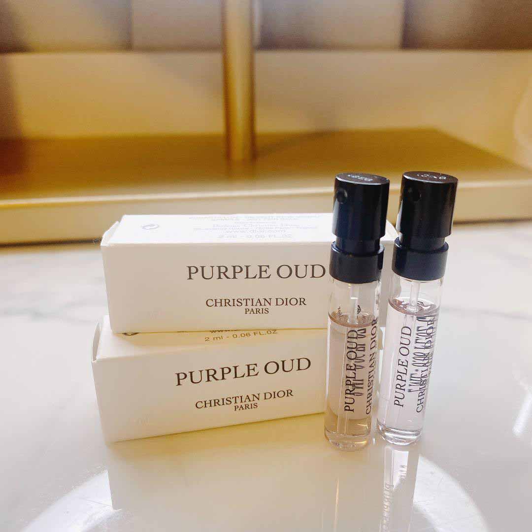 Christian Dior Purple Oud Eau De Parfum Vials 2ml