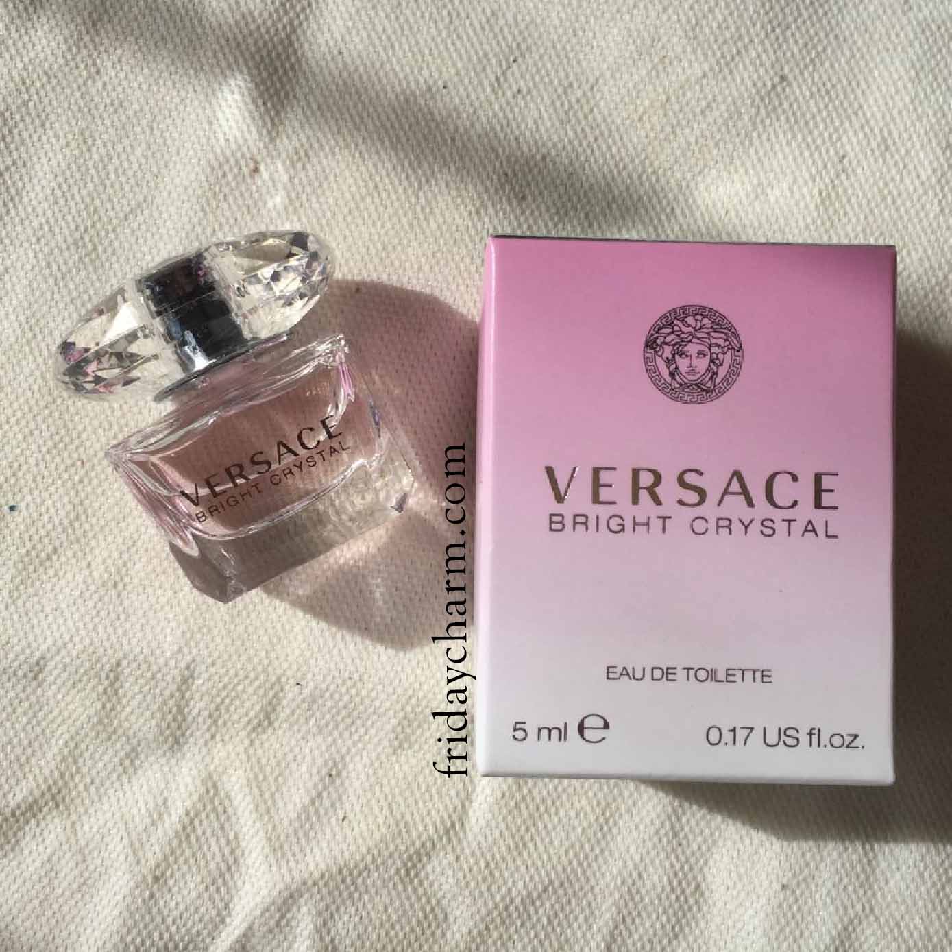 Versace Bright Crystal Eau De Toilette Miniature 5ml