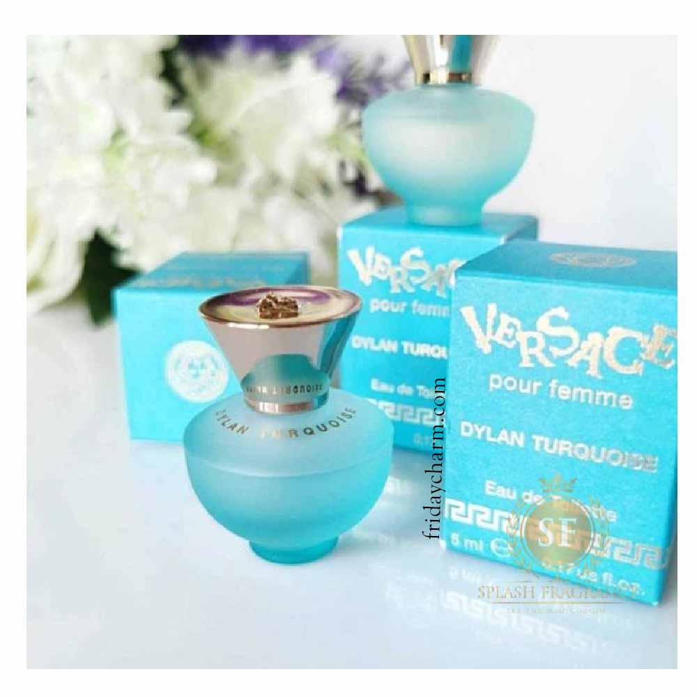 Versace Pour Femme Dylan Turquoise Eau De Toilette Miniature 5ml