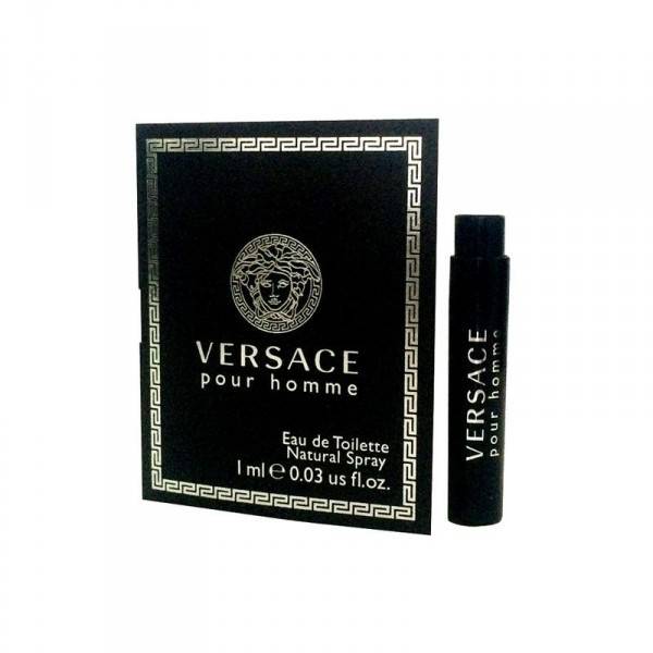 Versace Pour Homme Eau De Toilette Vial 1ml Pack Of 2