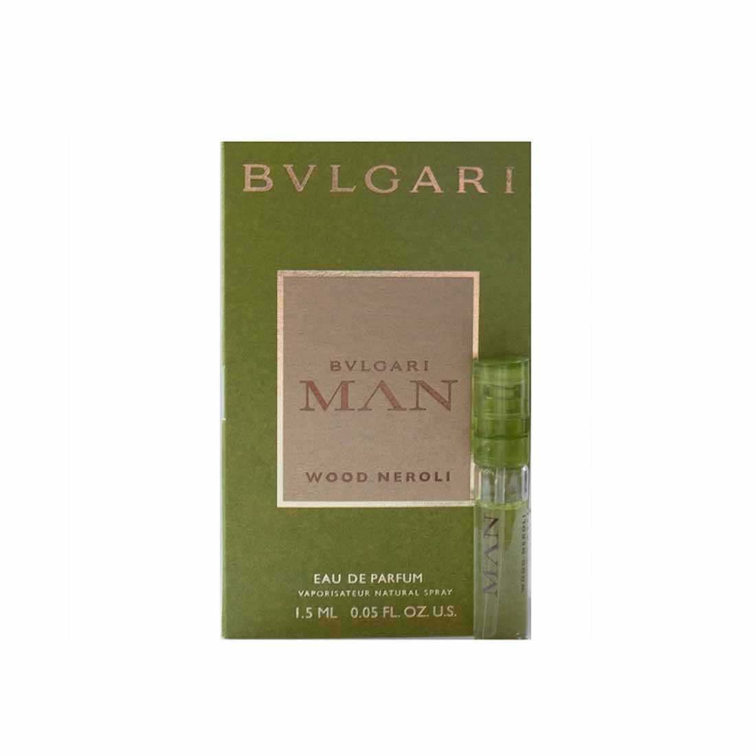 Bvlgari Man Wood Neroli EDP For Men-1.5ml Pack of 2